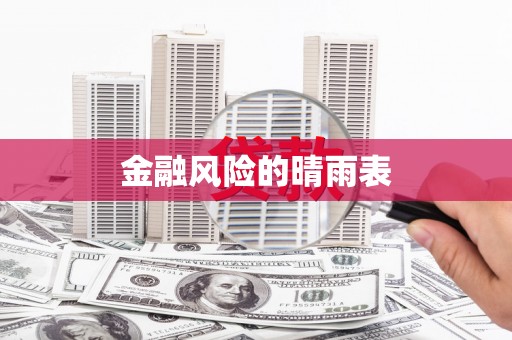 永平金融风险的晴雨表