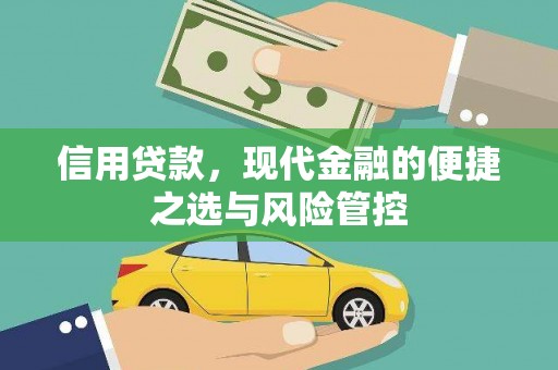 永平信用贷款，现代金融的便捷之选与风险管控