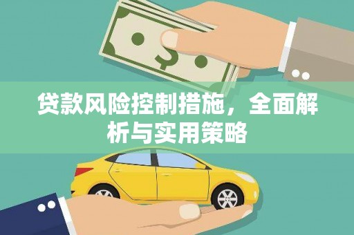 永平贷款风险控制措施，全面解析与实用策略
