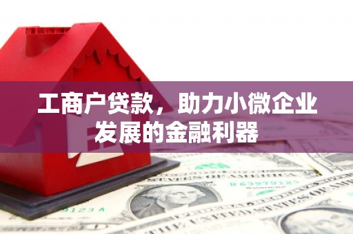 永平工商户贷款，助力小微企业发展的金融利器