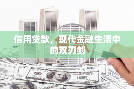 永平信用贷款，现代金融生活中的双刃剑