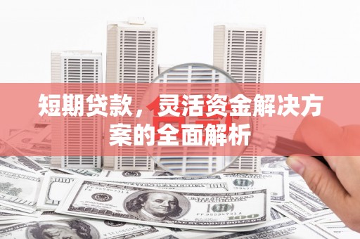 永平短期贷款，灵活资金解决方案的全面解析
