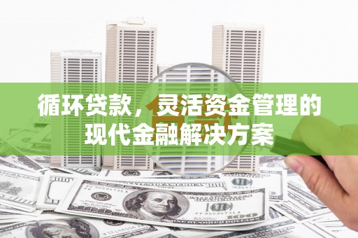 永平循环贷款，灵活资金管理的现代金融解决方案