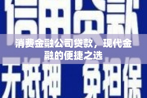 永平消费金融公司贷款，现代金融的便捷之选