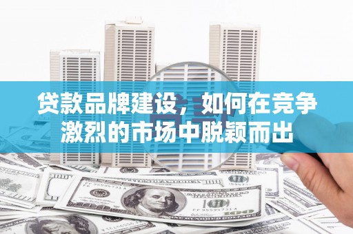 永平贷款品牌建设，如何在竞争激烈的市场中脱颖而出