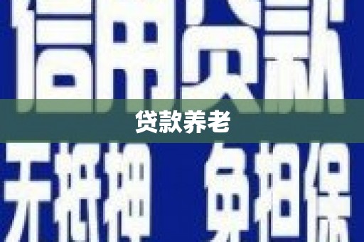 永平贷款养老