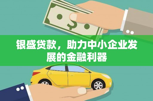 永平银盛贷款，助力中小企业发展的金融利器