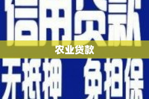 永平农业贷款