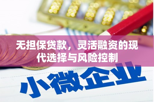 永平无担保贷款，灵活融资的现代选择与风险控制