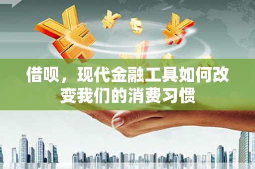 永平借呗，现代金融工具如何改变我们的消费习惯
