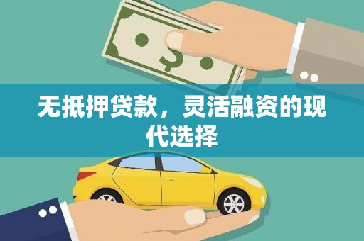永平无抵押贷款，灵活融资的现代选择