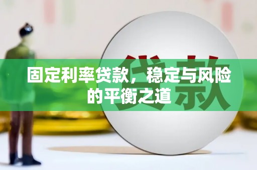 永平固定利率贷款，稳定与风险的平衡之道